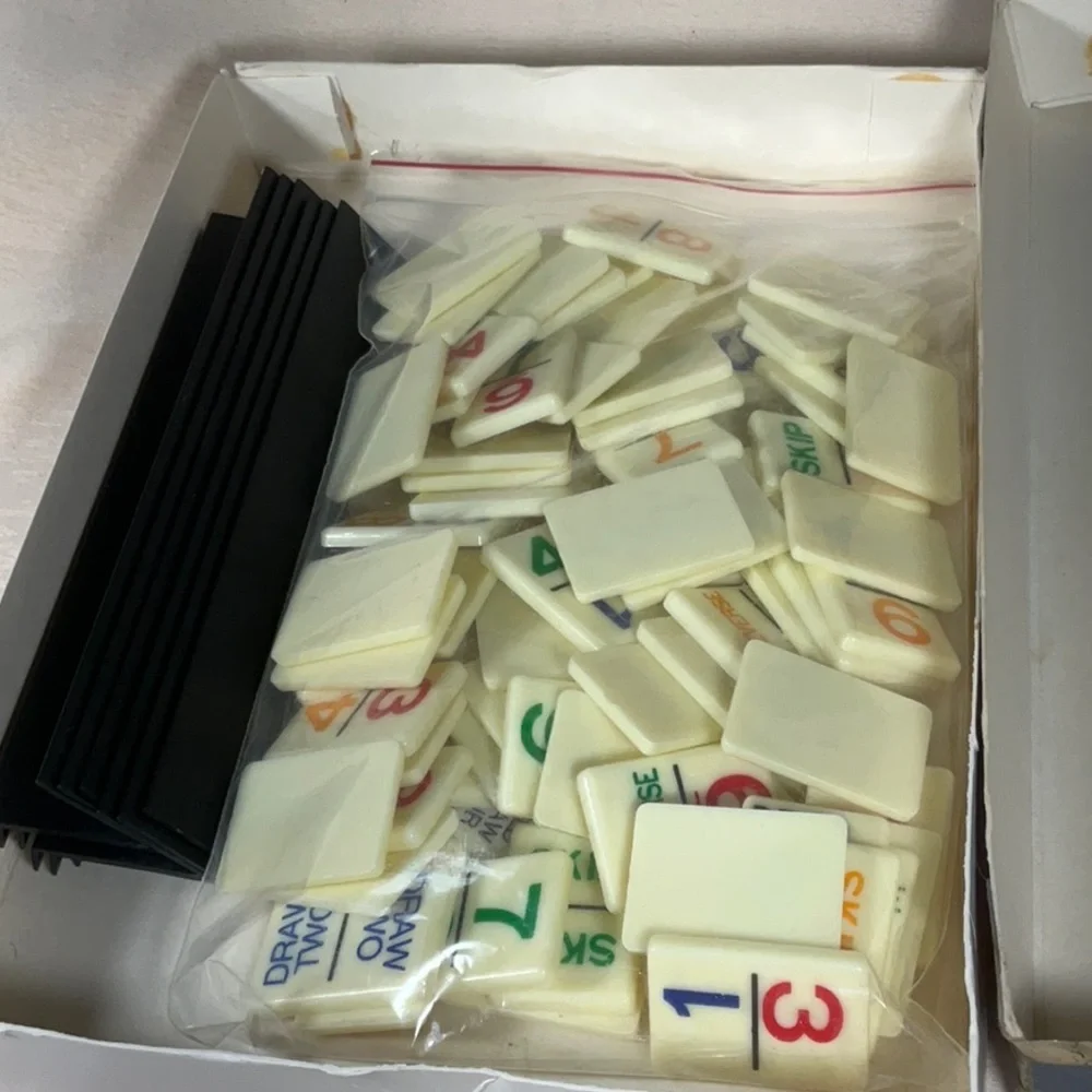 Vintage Uno Dominos by International Games A Whole New Dimension of UNO Fun!